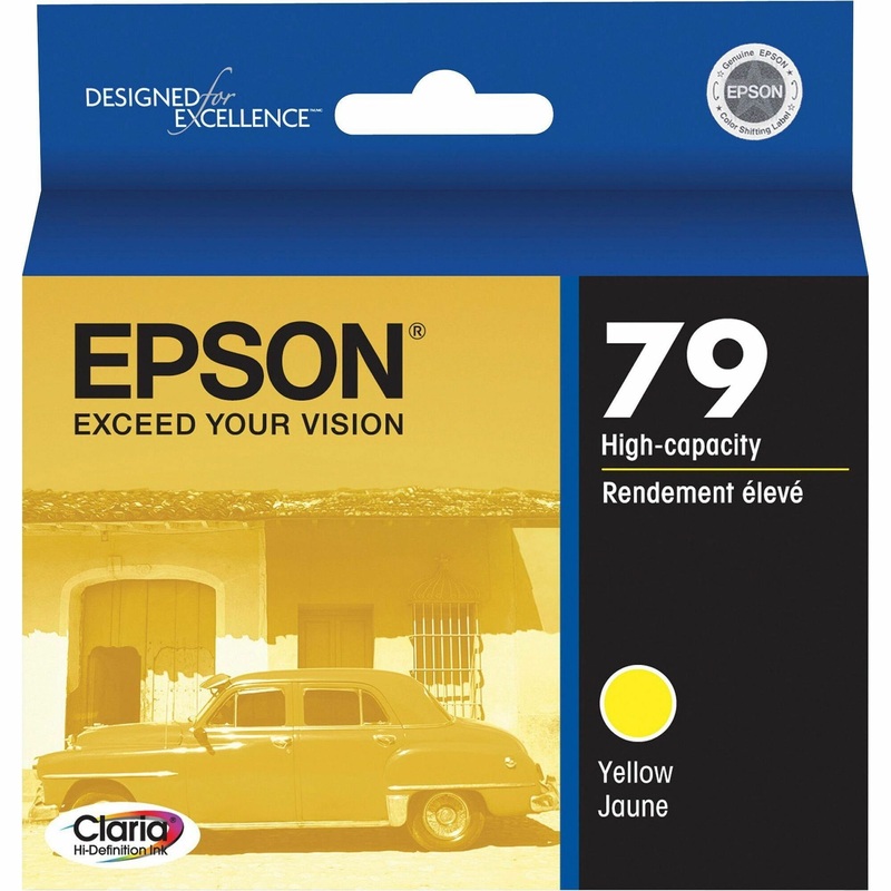Epson Original Inkjet Ink Cartridge – Yellow – 1 Each – Inkjet – Yellow – 1 Each