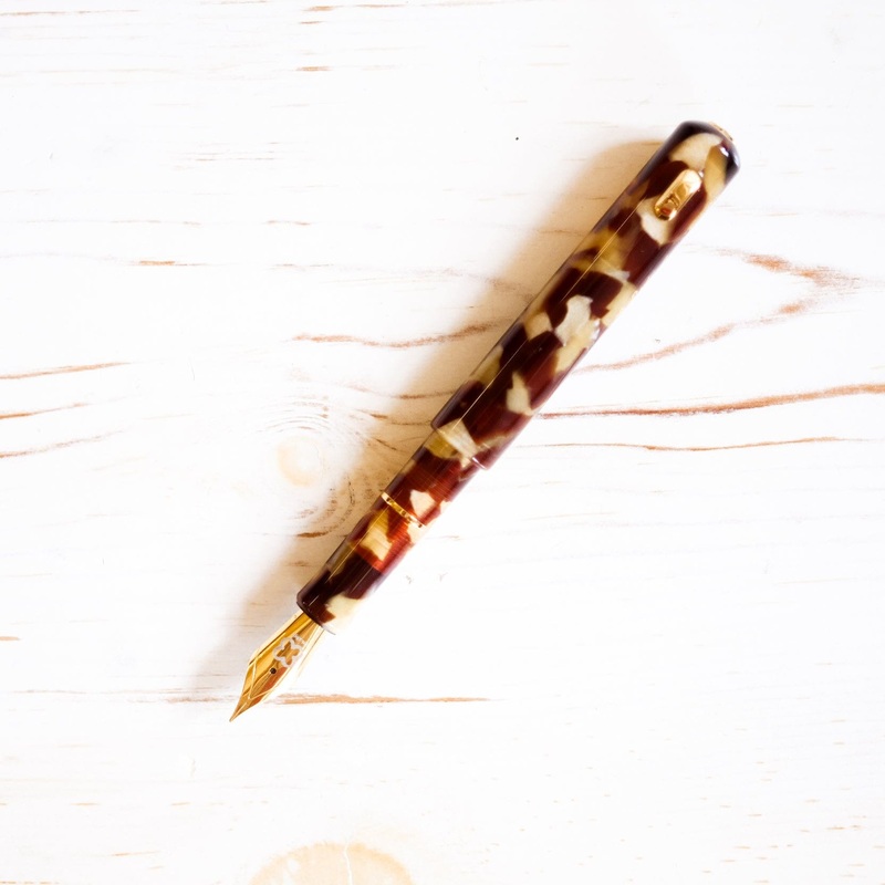 Esterbrook Niblet Fountain Pen: Tortoise Fine