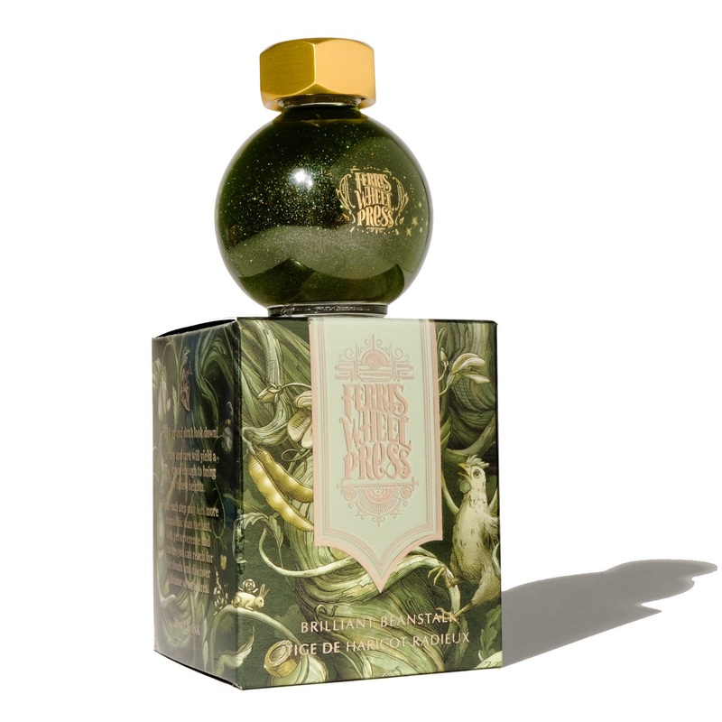 Ferris Wheel Press FerriTales Ink Bottle – Brilliant Beanstalk – 20ml