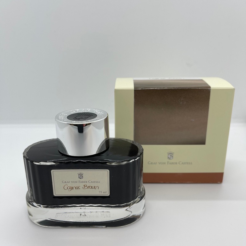 Graf von Faber-Castell Ink Bottle Cognac Brown 75ml