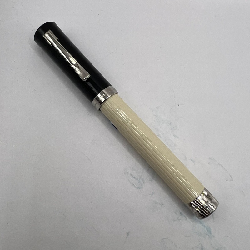 Graf Von Faber Castell Intuition Ivory Fluted Barrel Fountain Pen