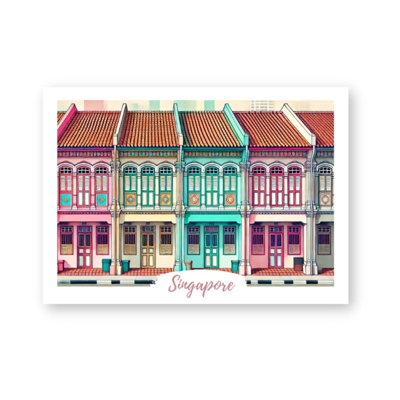 Postcard – Shophouse