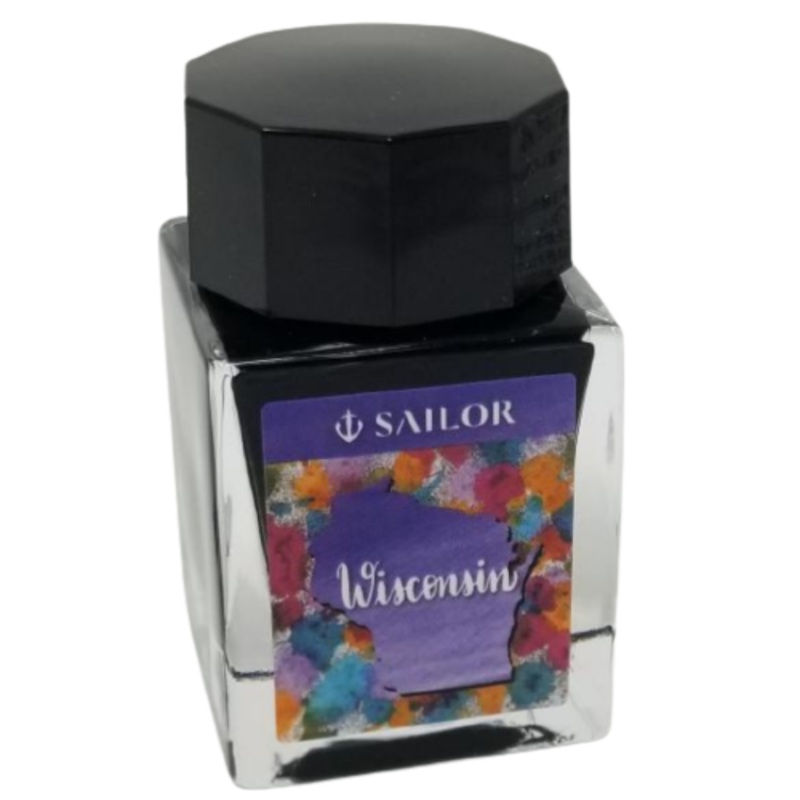 Sailor Bottled Ink – USA State – Wisconsin – 20ml