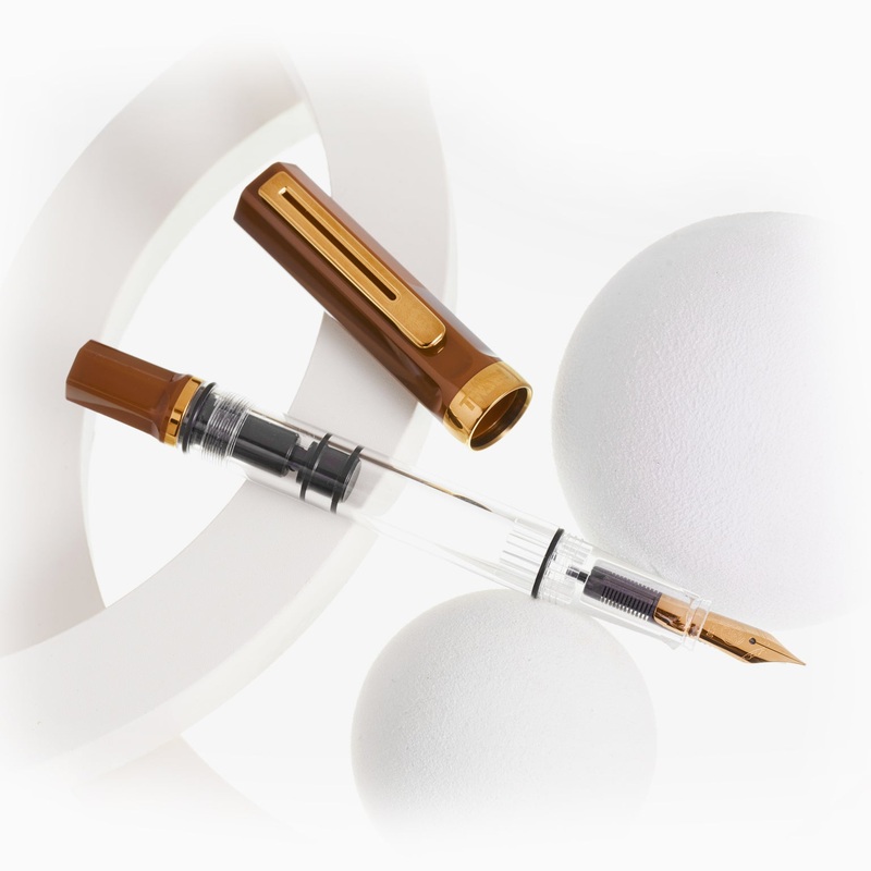 TWSBI ECO Espresso w/Bronze Fountain Extra Fine