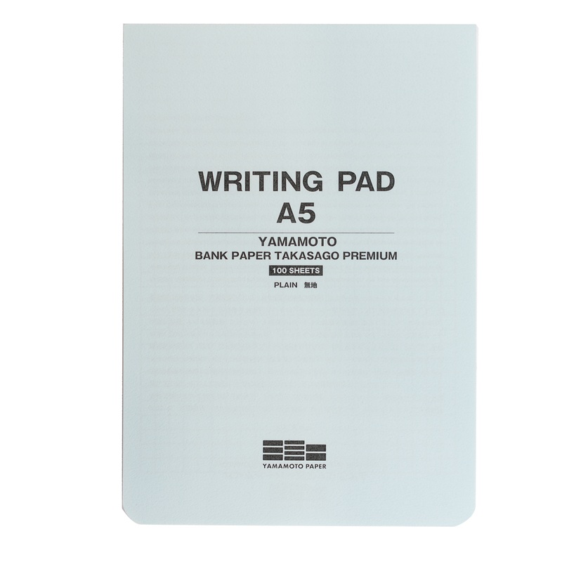 Yamamoto Writing Pad Bank Paper TAKASAGO PREMIUM – A5