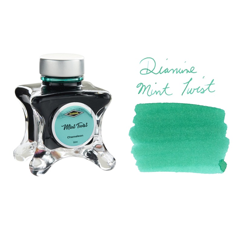 Diamine Mint Twist – 50ml Bottled Ink