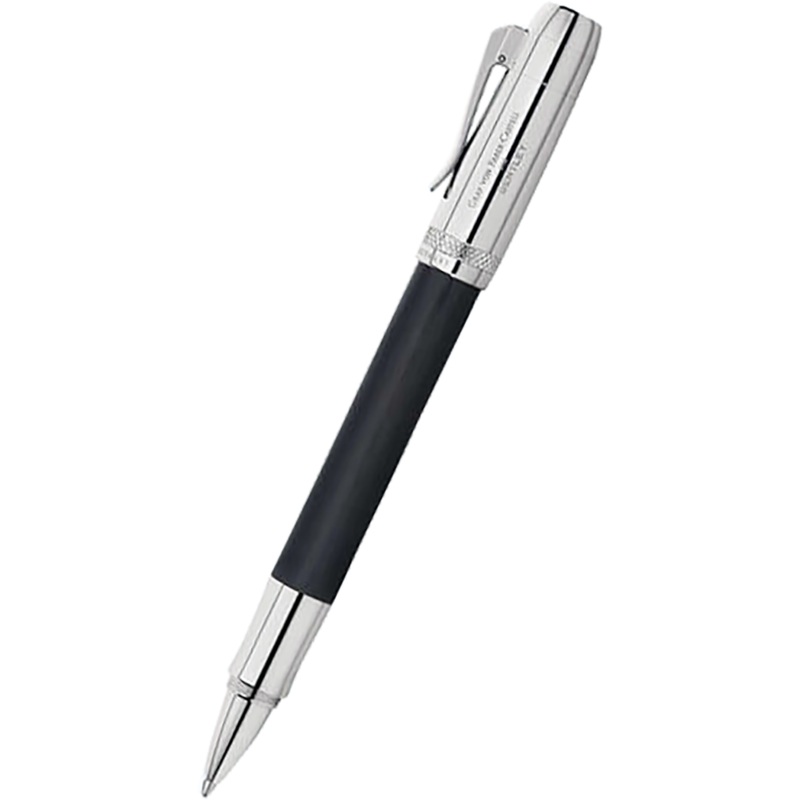 Graf von Faber-Castell Bentley II Rollerball Pen – Sable Black Ebony Wood