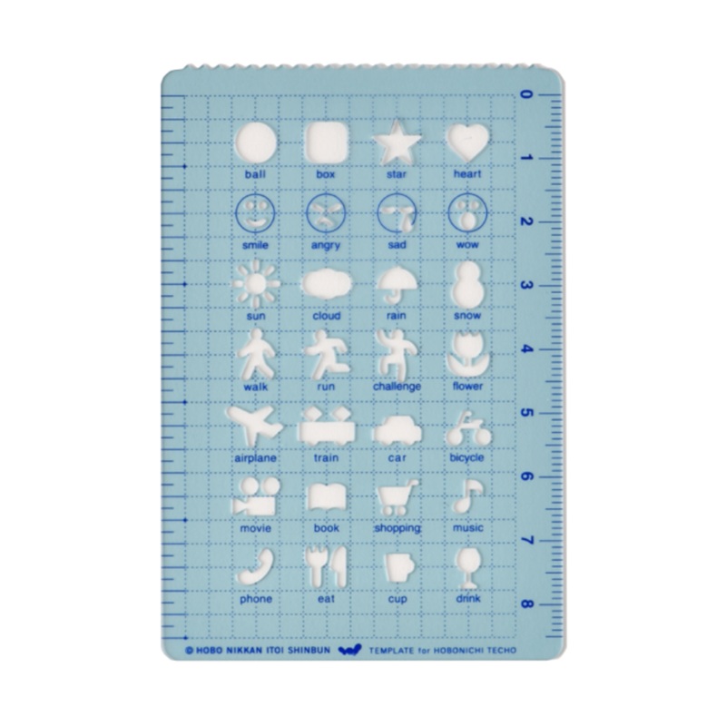 Hobonichi Stencil – Activities