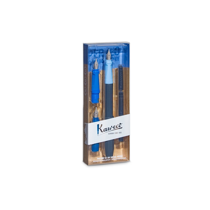 Kaweco Perkeo Blue Calligraphy Set