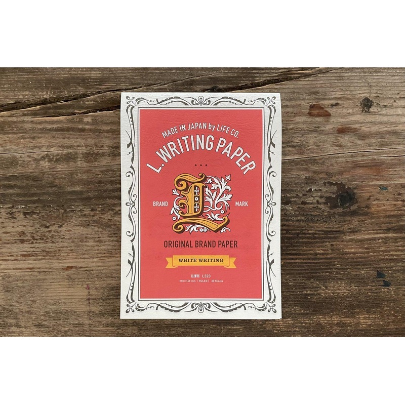 Life Writing Paper Notepad – A5 – White – 60 Pages