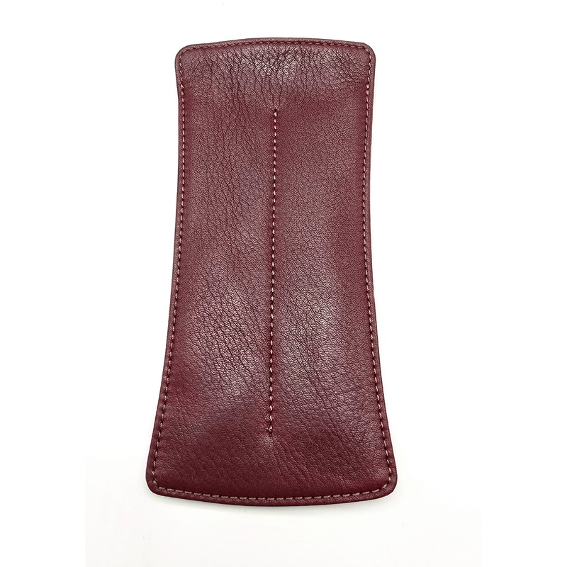 Nagasawa two pen case Kip Leather Bordeaux (Long)