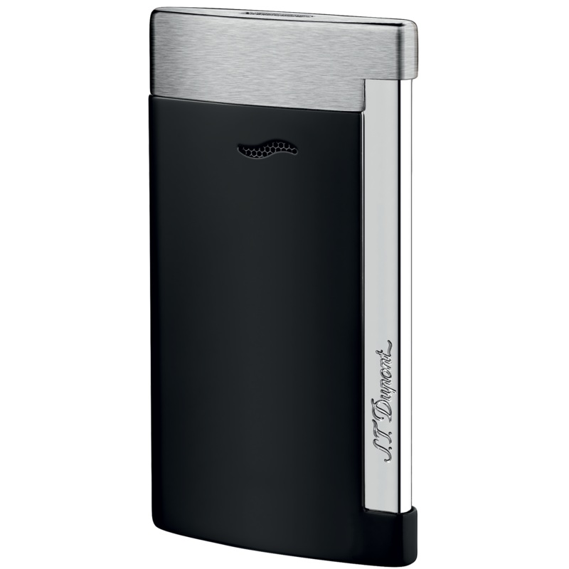 S.T. Dupont Slim 7 Lighter, Matte Black Finish, 27710 (027710) Black
