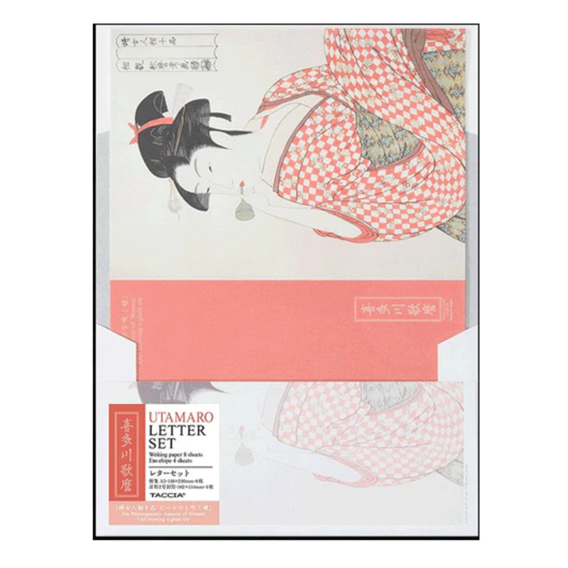 Taccia Ukiyo-e Letter Set – Utamaro Benizakura