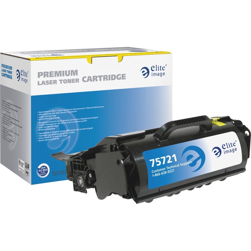 Elite Image Remanufactured High Yield Laser Toner Cartridge 330-6968 – Black – 1 Each – 25000 Pages
