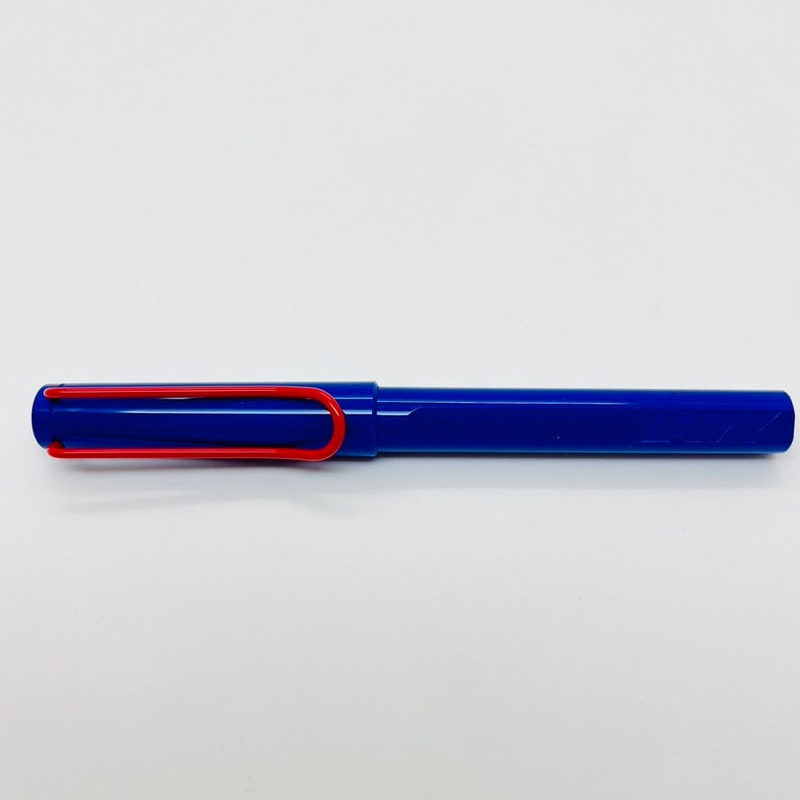 Lamy Safari Rollerball Blue With Red Clip (Retro Special Edition 2022)
