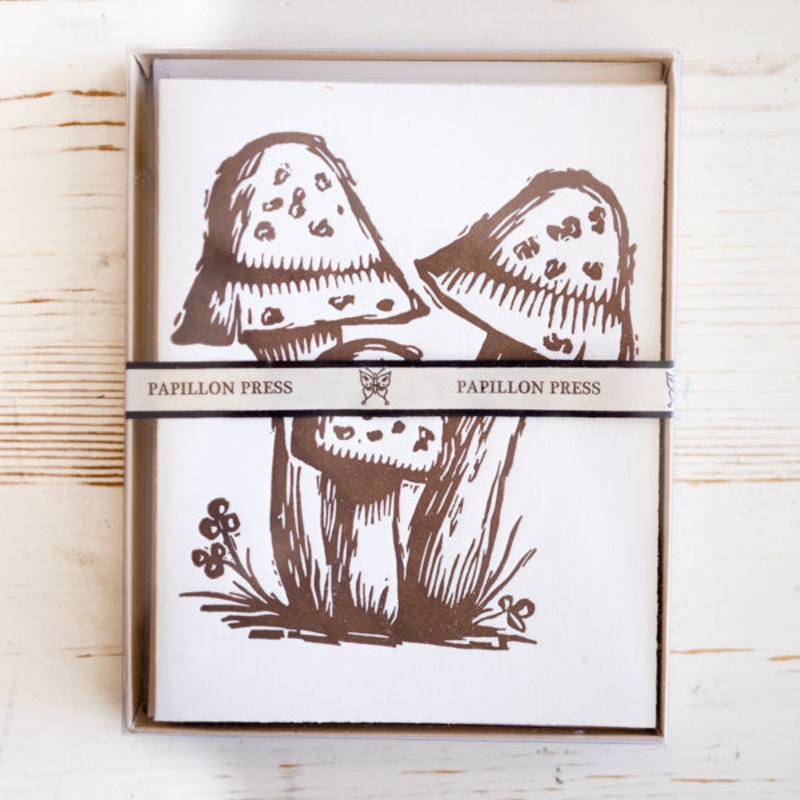 Mushroom Greeting Cards Box Set