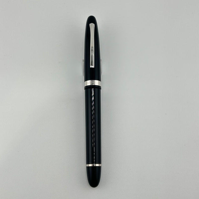 Omas Ogiva Mid Size Black for Ferrari Suisse – Roller Ball