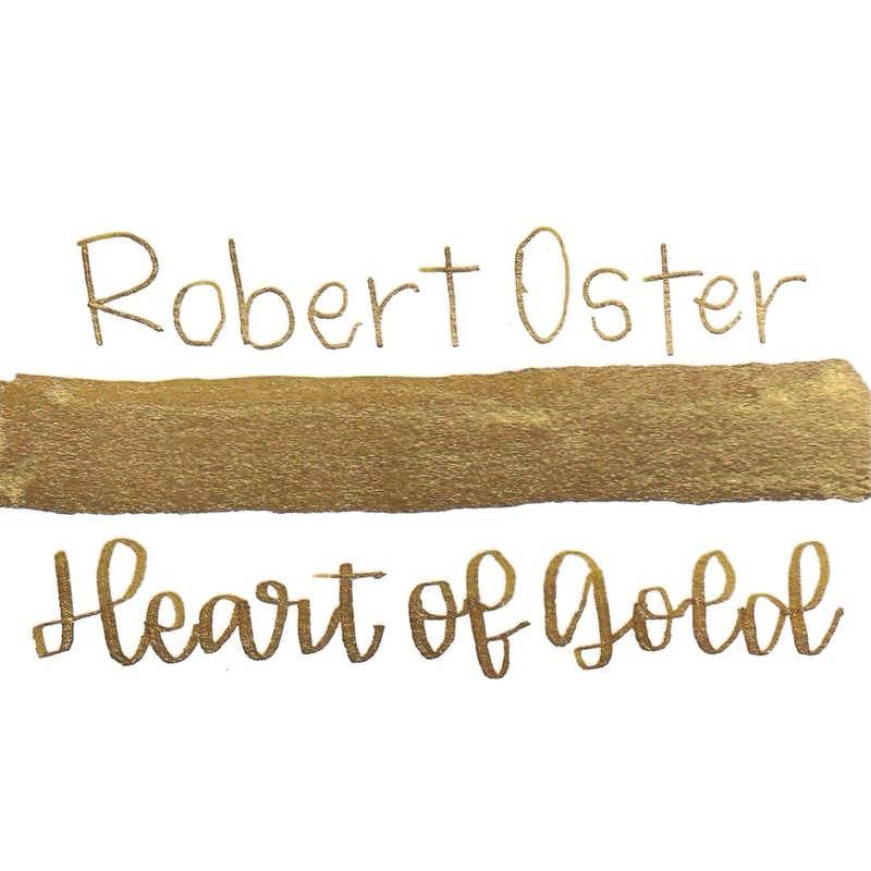 Robert Oster Shake & Shimmer Heart of Gold 50ml Bottle