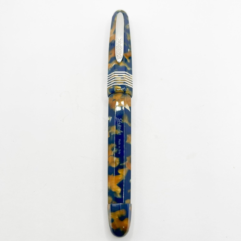 Stipula Etruria Champagne Faceted Limited Edition Fountain Pen –  Medium 18kt Gold Nib  – Only 88 Pens Made!