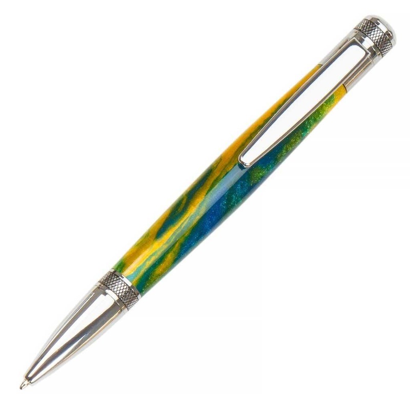 Cortona Ballpoint Pen Kits Chrome