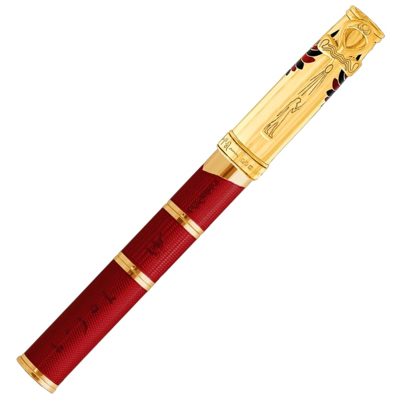 David Oscarson Rosetta Stone Red Pen Fountain Pen Fine