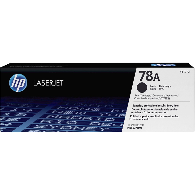 HP 78A (CE278A) Original Laser Toner Cartridge – Single Pack – Black – 1 Each – 2100 Pages