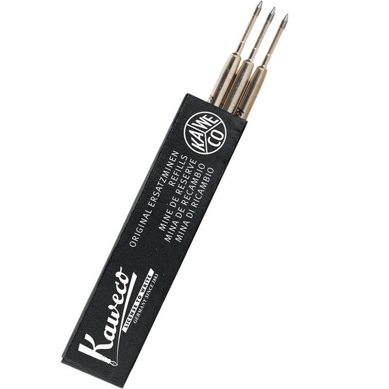 Kaweco Soul G2 Ballpoint Refill – Fine – Black – 3 pcs
