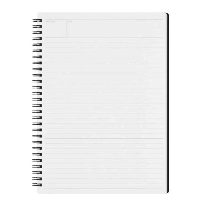 Maruman Mnemosyne B5 Notebook – Lined (Black)