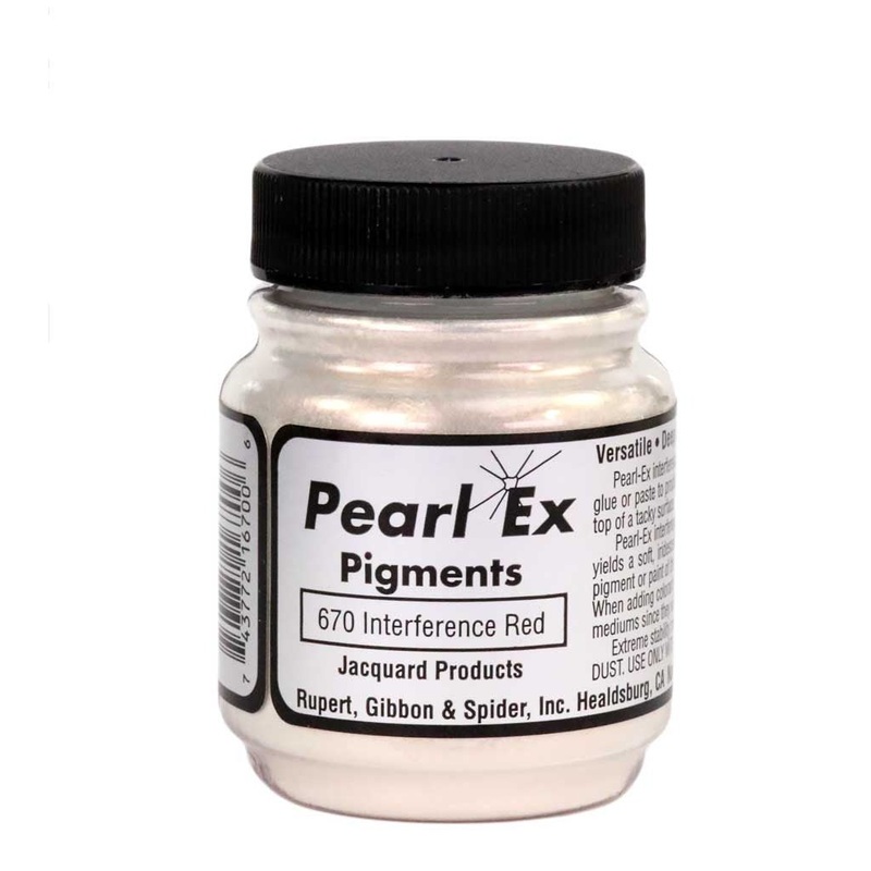 Pearl Ex Powdered Pigments .50 oz – Interference Red