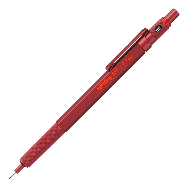 Rotring 600 0.7mm Mechanical Pencil – Red