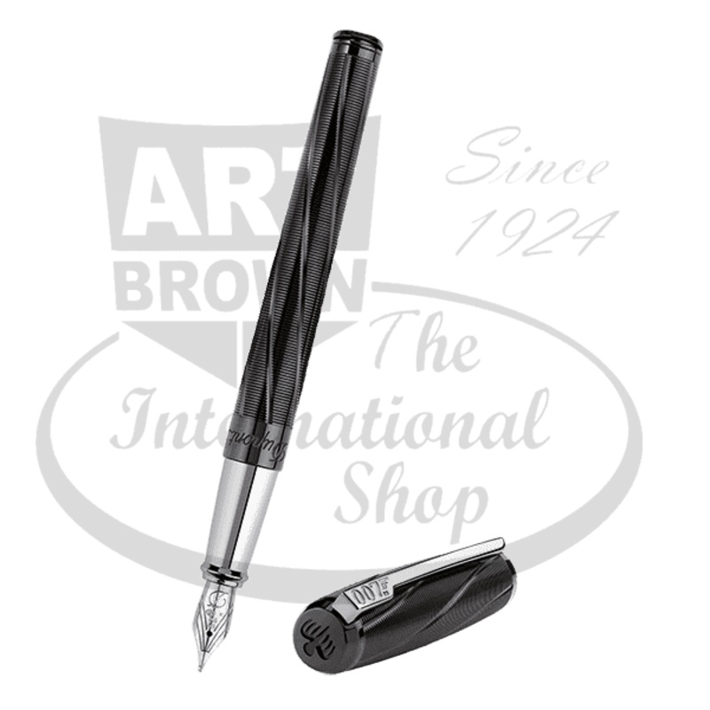 S.T. Dupont Limited Edition James Bond  Spectre Black Fountain Pen, 141034