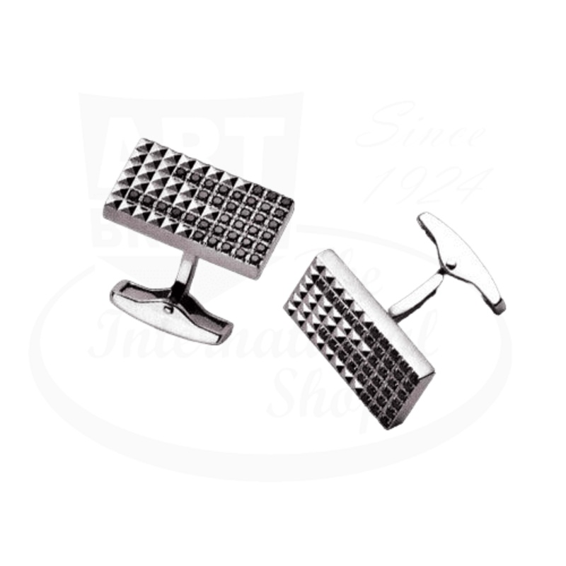 S.T. Dupont Prestige Diamond Noir Cufflinks, 005415