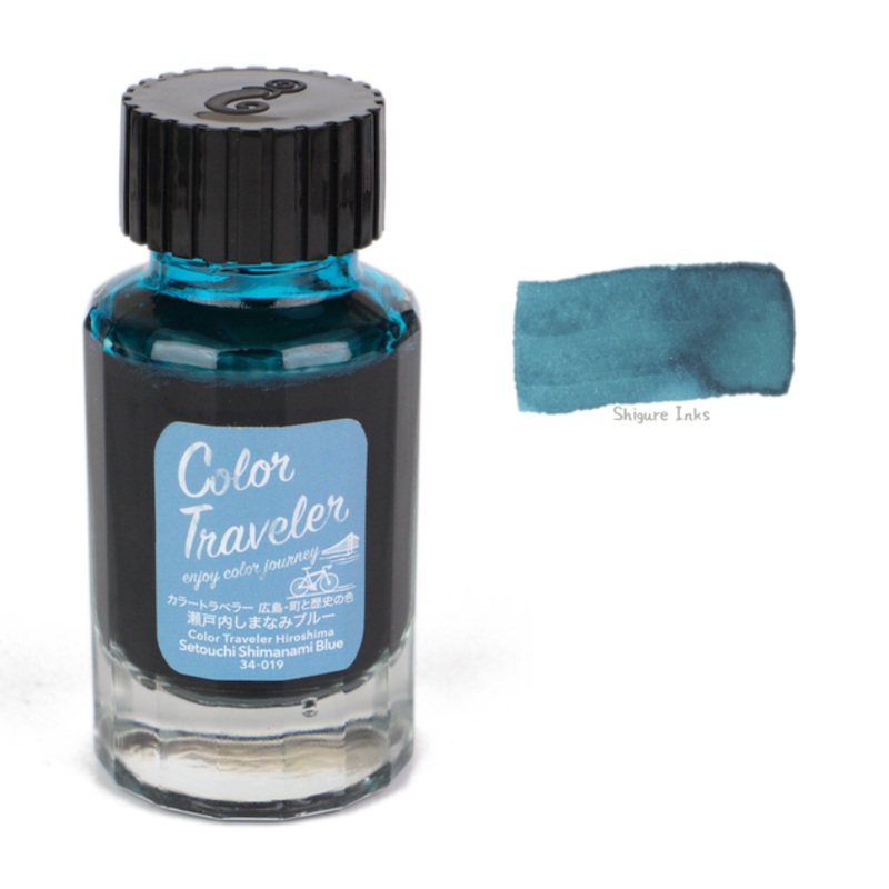 Color Traveler Setouchi Shimanami Blue – 30ml Glass Bottle