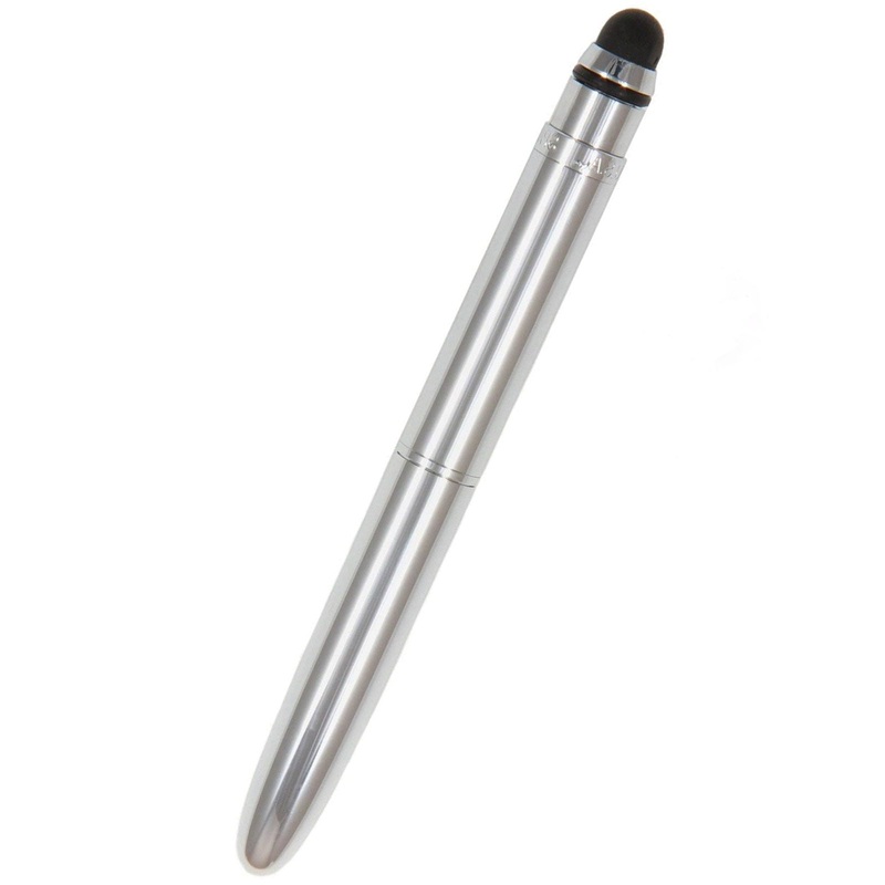 Fisher Chrome Bullet Grip with Stylus Space Pen