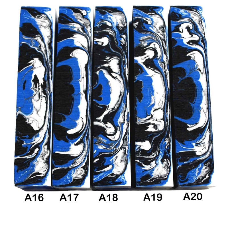 John’s Alumilite Pen Blanks #A16-20 Pen Blank #A17