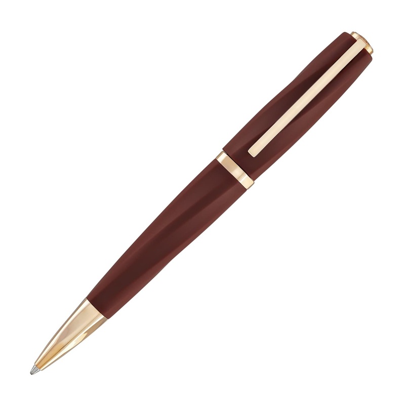Visconti Divinia Ballpoint Pen in Matte Bordeaux