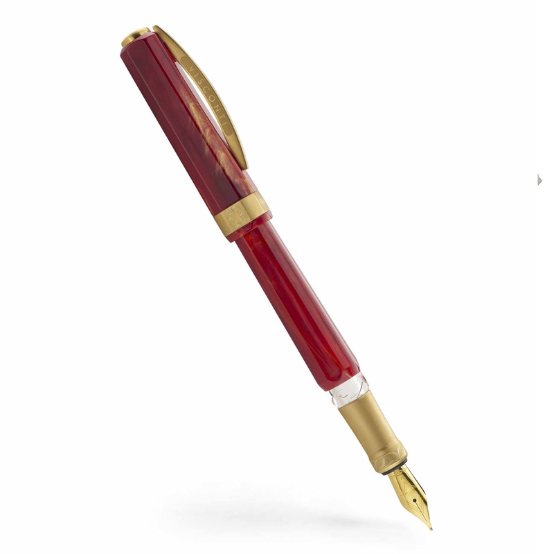 Visconti Opera Gold – Fountain Pen Red Extra Fine