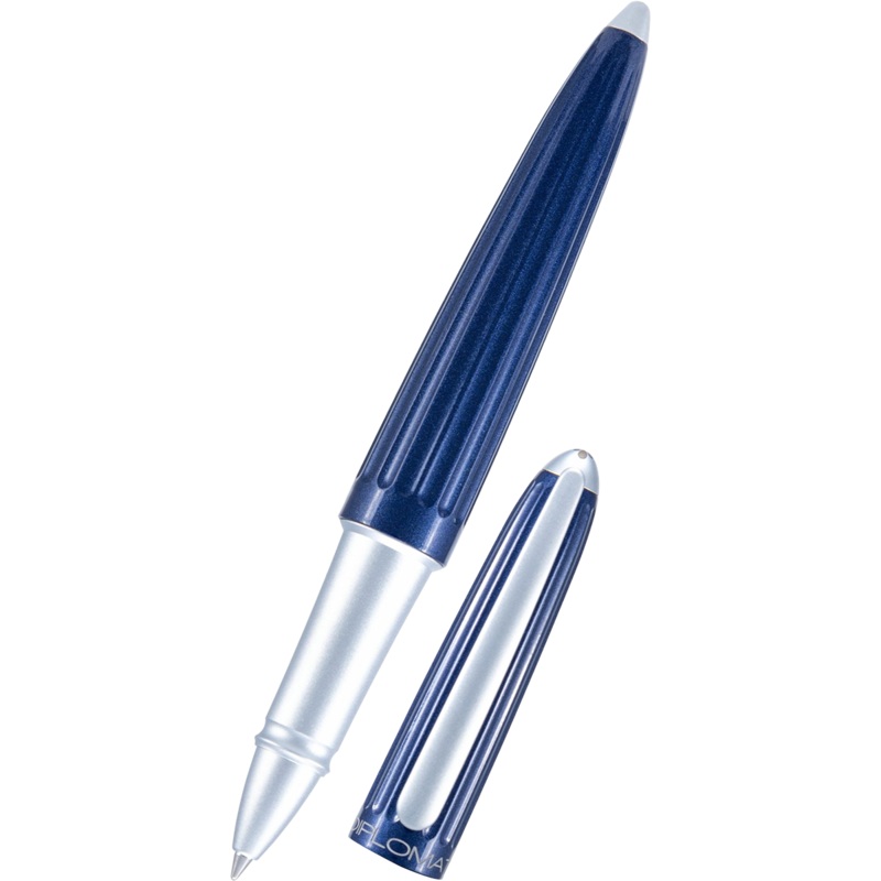 Diplomat Aero Rollerball Pen – Midnight Blue