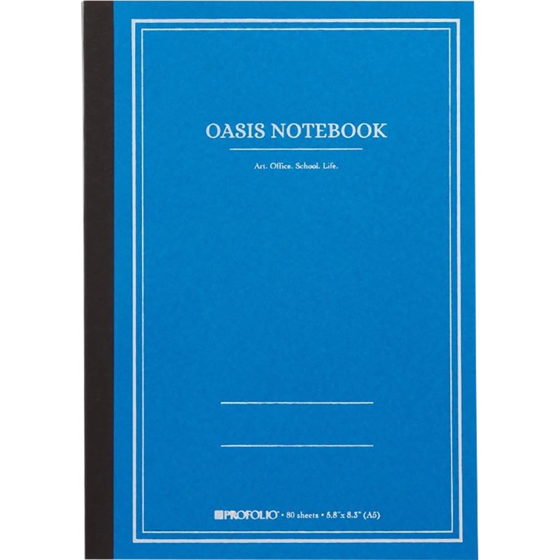 Oasis ProFolio Notebook – Sky Blue – Medium