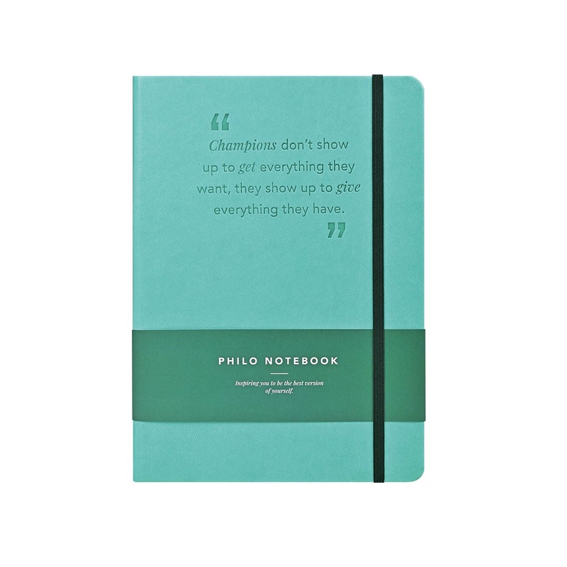 Scholar Philo Seafoam Green Notebook – A5, Ruled