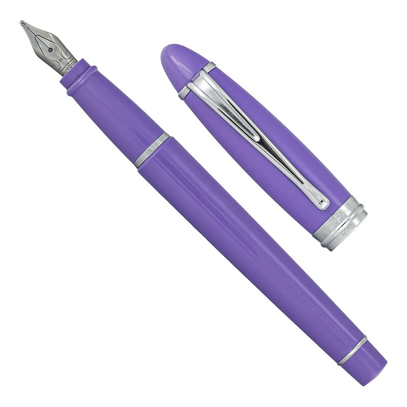 Aurora Ipsilon Seasons Fountain Pen Purple Broad