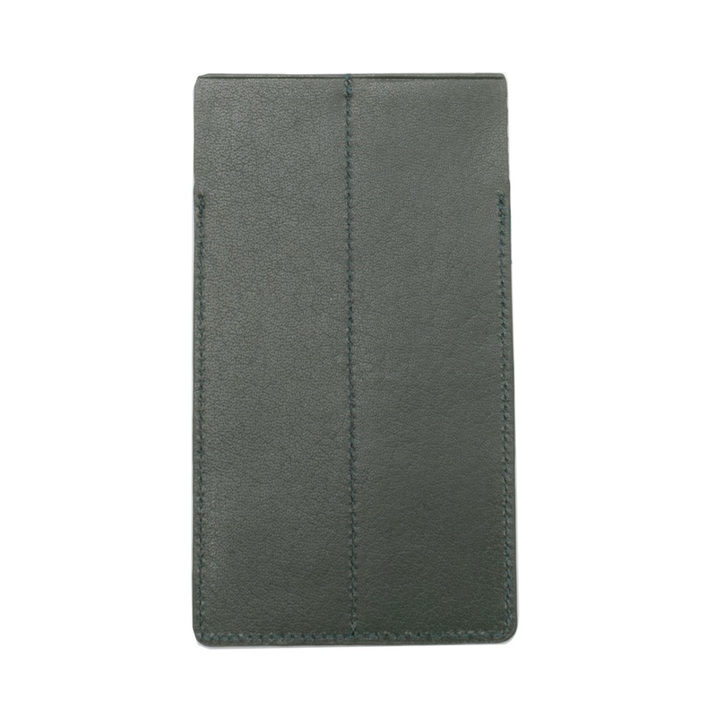 Capitol Leather Double Long Pen Sleeve Navy