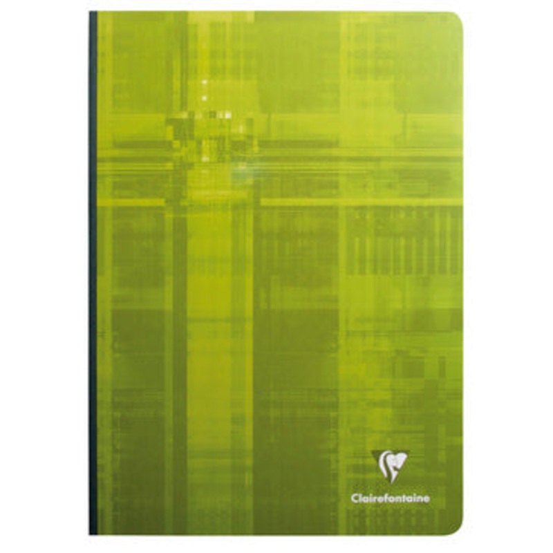 Clairefontaine #69141 Classic French Ruled Clothbound Notebook (8.25 x 11.75) (Assorted)