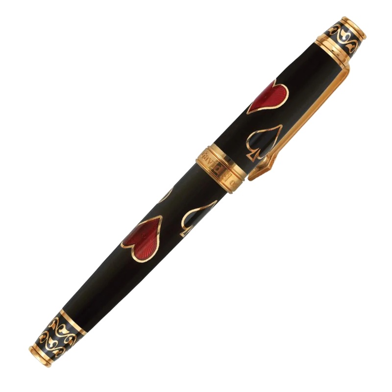 David Oscarson Les Quatre Couleurs Black Pen Fountain Pen Fine