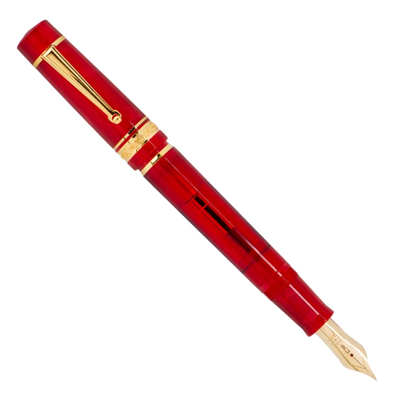 Delta Nobile Red – Fountain Pen (18kt Nib) F
