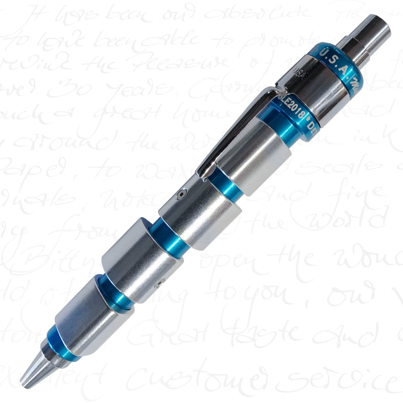 Michael’s Fatboy Limited Edition DetroitCam Ballpoint – Blue