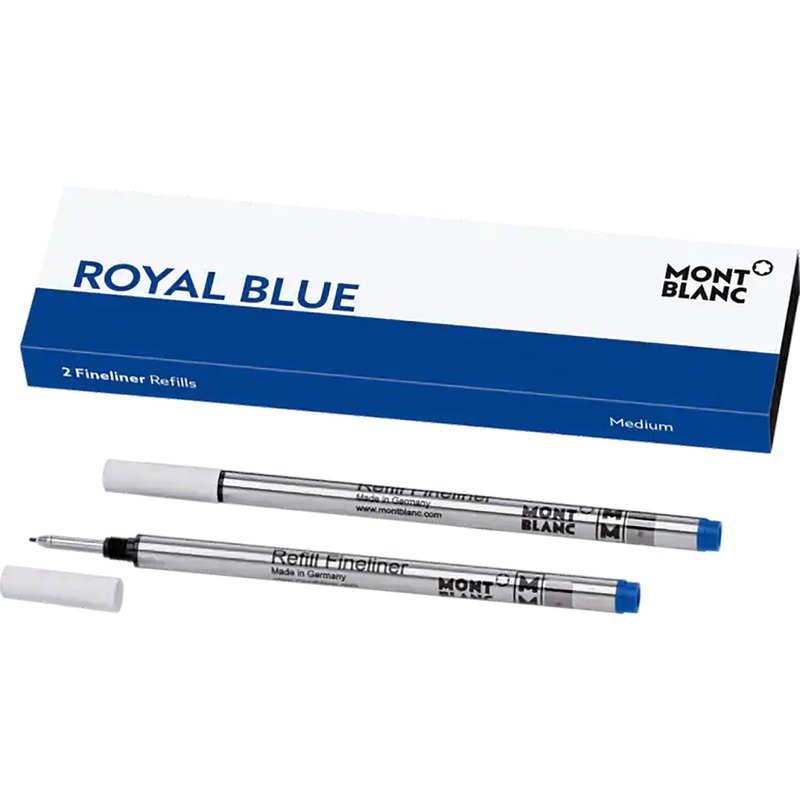 Montblanc Fineliner Refill – Royal Blue (2 Per Pack) Medium