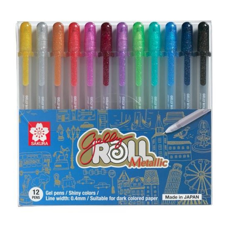 Sakura Gelly Roll Metallic Set of 12