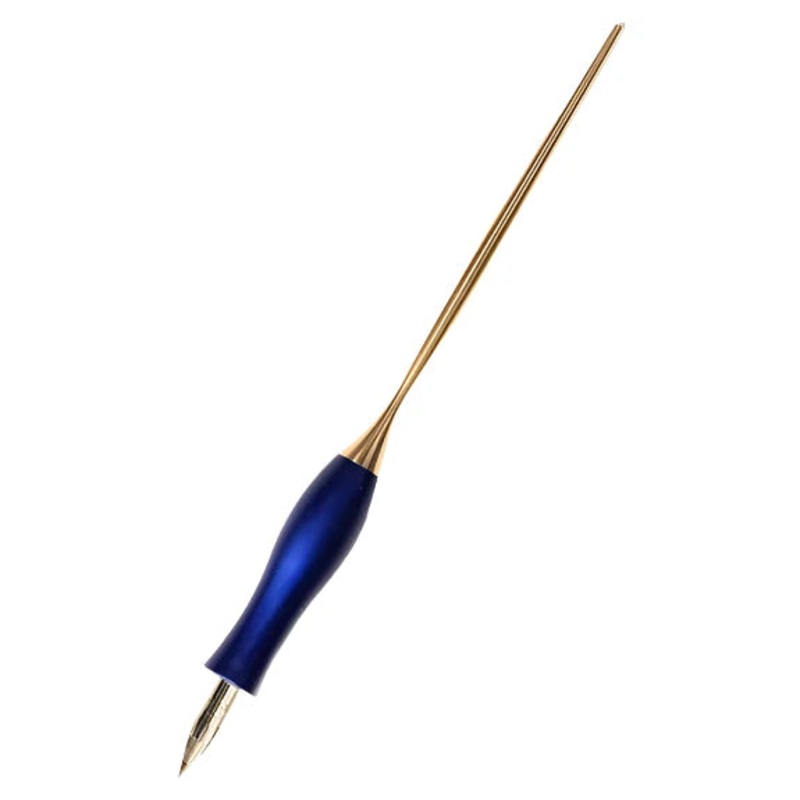 Tom’s Studio Bloom Calligraphy Pen – Bluebell (Straight)