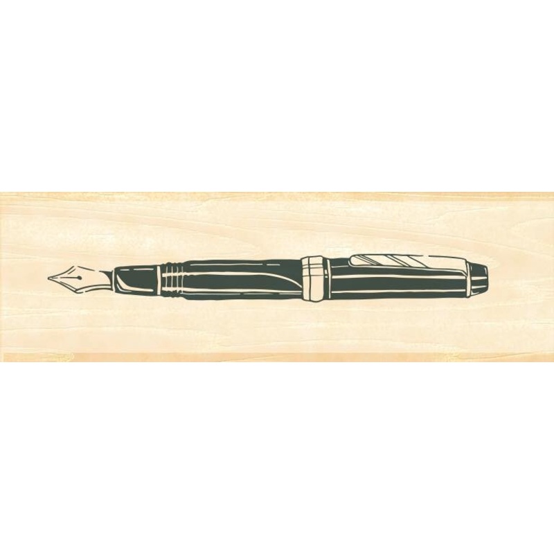 Beverly – Fountain Pen Wooden Stamp